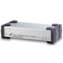Répartiteur DVI vidéo/audio, 4 ports